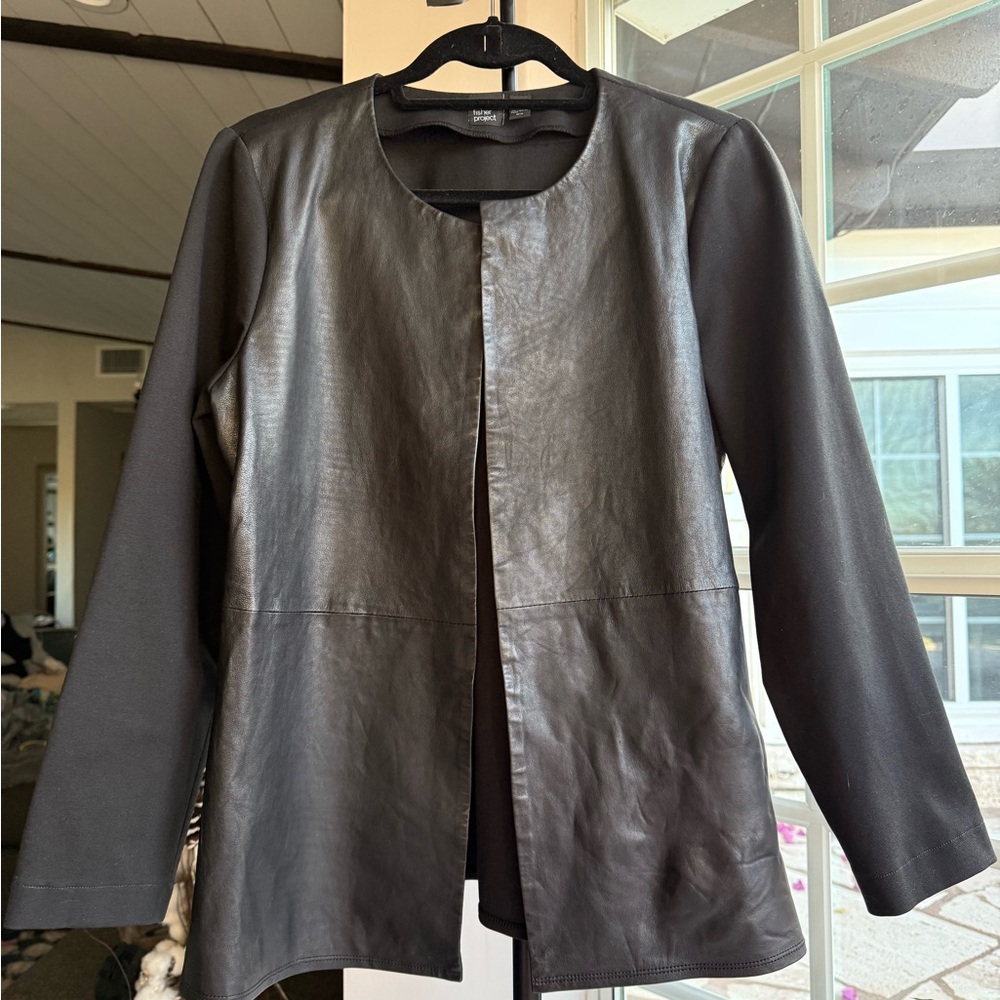 Women's Black Leather Jacket